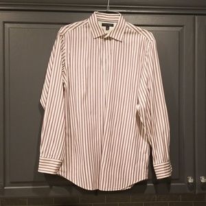 Banana Republic Non Iron Slim Fit Sz L 16-16.5